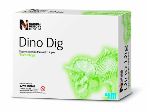 Buy Natural History Museum - Dig A Glow Dinosaur - Triceratops online at Discounted New and Used prices. Delivered to your door with Off-The-Bookshelf.