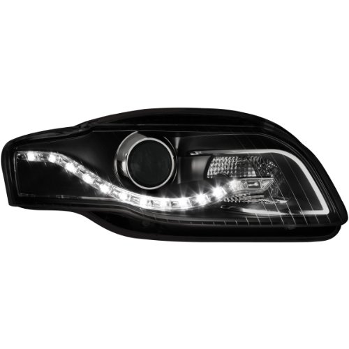 Dectane SWA08EGXB DAYLINE Scheinwerfer AUDI A4 B7 04-08 _ TFL-Optik _ black Preisvergleich