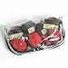 Red Large Dog Sports Shoes, Boots