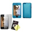 Blue Hard Case / Cover / Shell & LCD Screen Protector for Apple iPod Touch 2nd (2G) & 3rd (3G) Generation