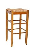 Rush Seat Barstool - Oak (29)