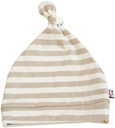 Westcoast Baby Sand Stripe Bamboo Beanie Hat, Preemie 5-9lbs