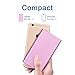 Polanfo 12000mAh Portable Power Bank, Pink