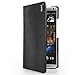 HTC One Max Case - Poetic HTC One Max Case [FlipBook Series] - [Lightweight] [Professional] PU Leather Protective Flip Cover Case for HTC One Max Black (3 Year Manufacturer Warranty From Poetic)