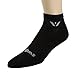 Swiftwick- PERFORMANCE ZERO Golf & Running Socks for Men & Women, Cushion No-Show Socks (Black, Medium)