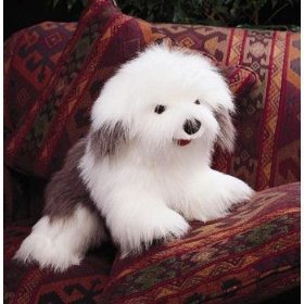 Plush Sheepdog Puppet 24