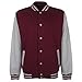 FDM Unisex Varsity / University Jacket (Contrast Sleeves)