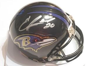 Ed Reed Baltimore Ravens Signed Autograph Mini Helmet Authentic Certified Coa