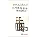Qu'est-ce que le m�rite ?