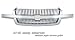 03 04-05 CHEVY SILVERADO 1500/2500/3500 TRUCK VERTICAL GRILLE