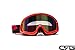 CRG Sports Motorcycle Goggle ATV Dirt Bike Off-Road Racing Anti-Fog UV Protection Adjustable Strap Motocross Goggles for Men,Women, Adults