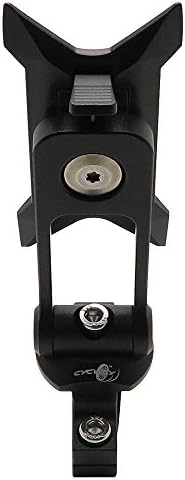 NEW Montain Universial Motocycle holder Cycling Cap with Handlebar Two Ways Mount Aluminium Alloy Material for Smart Phones, GPS(Black)