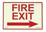  : SEPTLS397EG7520F105RP - Glow In The Dark Exit Signs