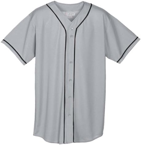 Augusta Men's Sportswear Wicking Mesh Button Front Jersey