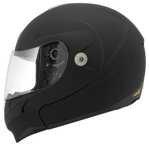 KBC FFR Modular Full Face Motorcycle Helmet Matte Black XXL