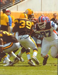 Willie Parker Signed Pittsburgh Steelers 8x10 Photo