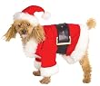 Velour Dog Santa Suit Size Small