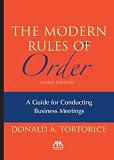 The Modern Rules of Order, Third Edition (Modern Rules of Order)
