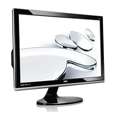 BenQ E2220HD 54,6 cm (21,5 Zoll) Widescreen TFT Monitor DVI-D, VGA (Kontrast dyn. 50000:1, 5ms Reaktionszeit) schwarz/silber