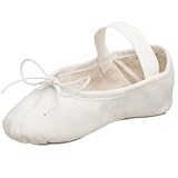 Capezio Toddler/Little Kid Teknik 200 Ballet Shoe,White,7.5 C US Toddler