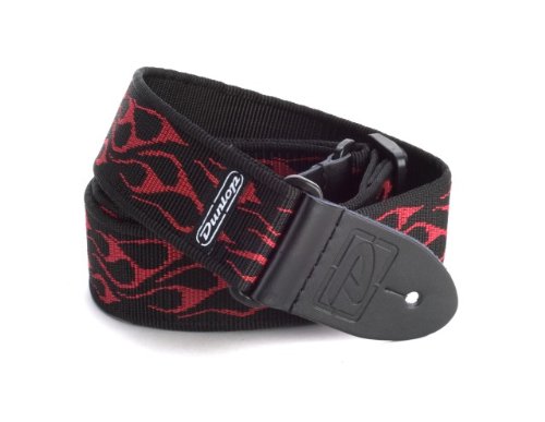 Dunlop D3811RD Flambe Red Strap