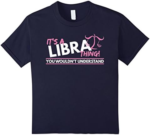 Kids It's A Libra Thing - Libra T-Shirt 6 Navy
