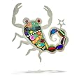 Fearless Scorpio the Scorpion Zodiac Pin from the Artazia Collection #908 MP NP