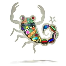 Fearless Scorpio the Scorpion Zodiac Pin from the Artazia Collection #908 MP NP