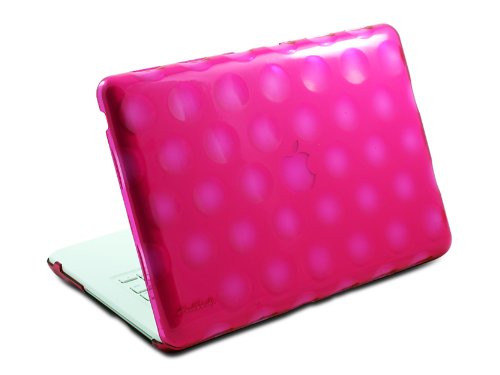 Hard Candy Cases Bubble Shell Case for Apple MacBook 13-inch, Pink, (BS-MAC13-PNK)