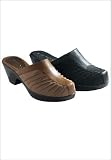 Jessica London Plus Size Hayden Pleated Mule