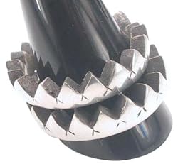 Spikes Pewter Friendship Ring Rings
