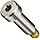 303 Stainless Steel Shoulder Screw, Hex Socket Drive, Nylon Patch