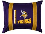 MINNESOTA VIKINGS OFFICIAL TEAM JERSEY PILLOW SHAM