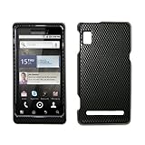 Carbon Fiber Design Hard Cover Crystal Case for Motorola Droid 2 A955