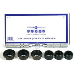 Watch Back Case Opener Wrench fits Rolex 7 Pieces