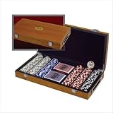 Professional 11.5 Gram Poker Chip Set with Wooden Case