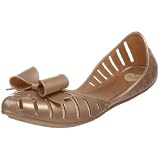 mel Women's Vanilla Flat,Gold,8 M US