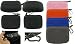 Hard Shell Nylon Carrying Case + Screen Protector for Garmin Nuvi 200w 250w 260w 580 650 660 670 680 710 750 760 770 780 850 860 880 GPS Vehicle Navigator - 7 Colors Choices
