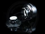 NRG Universal Steering Wheel Quick Release Kit Gen 2 Black Body/Titanium Ring