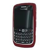 Blackberry Curve 8900 Silicone Skin Case [OEM] HDW-18963-002, Dark Red