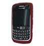 BlackBerry 8900 Skin Cover Case (Dark Red)