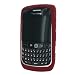 BlackBerry 8900 Skin Cover Case (Dark Red)