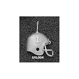 University of Illinois I Helmet Pendant (Silver)