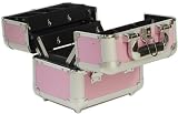 Health & Personal Care : Beauty Box Valene Pink Cosmetics & Make-up Beauty Case
