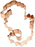 Old River Road Seahorse Shape Cookie Cutter, Copper