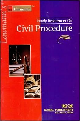 Ready Referencer on Civil Procedure (Lawmann's)