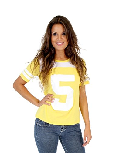 Teenage Mutant Ninja Turtles April O' Neil 5 Yellow Costume T-shirt