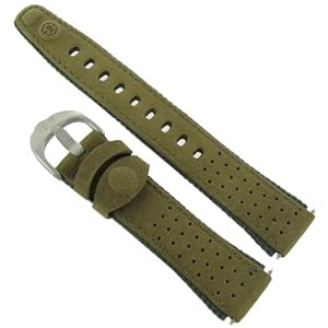 Timex 18mm- Olive Suede (Watch)