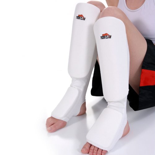 Shin Instep Guard - Tiger Claw Cloth Shin-Instep Guard