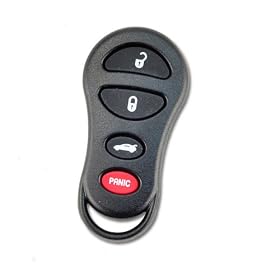 New Keyless Uncut Remote Key Shell For Chrysler Dodge Jeep Case+PADS by 